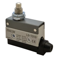 Tracon LS7310 Helyzetkapcsoló, kúpos, ütközős 1xCO, 2A/230V AC-15, 0,3A/250V DC-13, 25mm, IP40