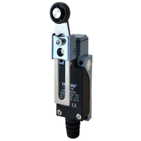 Tracon LSME8108 Helyzetkapcsoló, lengőkar-görgő 1xNO+1xNC, 2A/230V AC-15, 0,3A/250V DC-13, 20-90mm, IP65