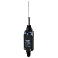 Tracon LSME8169 Helyzetkapcsoló, rugószáras (acél) 1xNO+1xNC, 2A/230V AC-15, 0,3A/250V DC-13, 97mm, IP65