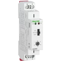 Tracon NARS Lépcsőházi időkapcsoló AC 230V, 0,5s-20min, 16A/AC1, 250VAC/24VDC