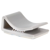 Tracon OKT15 Öntapadós kábeltartó L=15mm, W=24mm, H=9mm