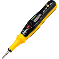 Tracon PAN2000 Feszültség teszter LCD kijelzővel 12-250VAC, 1,5-36VDC, 1p