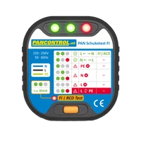 Tracon PANSCHUKOTESTFI Dugaszoló aljzat teszter CATII-600V