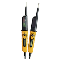 Tracon PANVOLTTESTER400FI 2 pólusú feszültségvizsgáló LED kijelző és AVK teszter 6‐400V AC/DC, 30mA FI‐Test