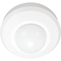 Tracon PRS47 Jelenlétérzékelő 230V, 50Hz, 360°, 1000W, 1-20m, 10s-30min, 3-2000lux, IP44