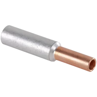 Tracon RT35/70 Szigeteletlen réz-alumínium (Cu-Al) toldóhüvely 35/70mm2, (d1=8,5mm, d2=11mm)