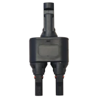 Tracon SOLAR1-2AB Solar panel ipszilon csatlakozó, 1 pár 1500V DC, 20A, 2.5-6mm2, IP67