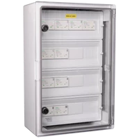 Tracon SPBPVDC10 Túlfeszültség-védelmi doboz fotovoltaikus rendszerekhez Ucpv: 1200V; Iimp:12,5kA; In:20kA; Imax:50kA; Up:4kV