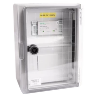 Tracon SPBPVDC1B Túlfeszültség-védelmi doboz fotovoltaikus rendszerekhez 280×210×130mm, IP65, DC1+2, Un=1000VDC