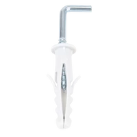 Tracon T6K Peremes tipli + kampó szerelvény, acél, szürke 6×30mm, PA6.6