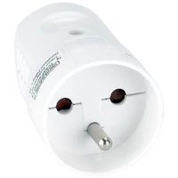 Tracon TCSAF Hordozható (lengő) aljzat csapos védőérintkezővel 1×FRENCH, 250VAC, max.16A