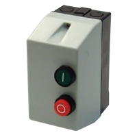 Tracon TEMS1-092-P7 Tokozott motorvédő kombináció, kontaktor, hőrelé műanyag ház 660V, 50Hz ,5A, 2.2kW ,230 V AC, 4-6A