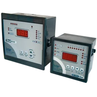 Tracon TFJA-05 Fázisjavító automatika, egyfázisú, 5 kondenzátor telephez 144×144mm