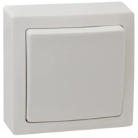 Tracon TFK106 Falon kívüli váltókapcsoló 10AX/250VAC, IP20 (106)