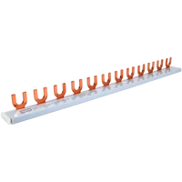Tracon TFSS-1V-12 Soroló sín - villás kivitelű max.63A, 230/400VAC, 1P, 12modul, 215mm