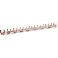 Tracon TFSS-1V Soroló sín - villás kivitelű max.63A, 230/400VAC, 1P, 56modul, 1m
