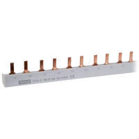 Tracon TFSS-2 Soroló sín - csapos kivitelű max.63A, 230/400VAC, 2P, 56modul, 1m