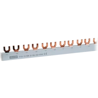 Tracon TFSS-2V Soroló sín - villás kivitelű max.63A, 230/400VAC, 2P, 56modul, 1m