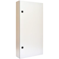 Tracon TGEF6012020 Fémajtós fém elosztószekrény W×L×H=600×1200×200 / 168M (7×24) , IP54