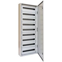 Tracon TGEF6015025 Fémajtós fém elosztószekrény 600×1500×250 / 216M (24×9 rows)