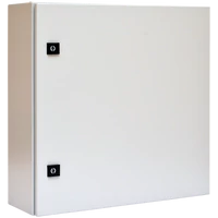 Tracon TGEF606020 Fémajtós fém elosztószekrény W×L×H=600×600×200 / 72M (3×24), IP54