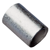Tracon TH120F Szigeteletlen toldóhüvely, ónozott elektrolitréz 120mm2, (d1=15mm, L=19mm)