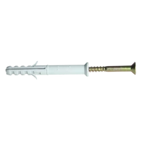 Tracon THC10160 Hosszított tipli+csavar, szürke M10×160mm, PA6.6