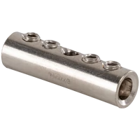 Tracon THCS25 Szigeteletlen toldóhüvely csavarral, ónozott 25mm2, (d1=7mm, L=45mm)