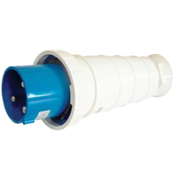 Tracon TICS-033 Ipari csatlakozó dugó, fokozott védelemmel 63A, 250V, 2P+E, 6h, IP67