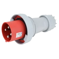 Tracon TICS-044 Ipari csatlakozó dugó, fokozott védelemmel 125A, 400V, 3P+E, 6h, IP67