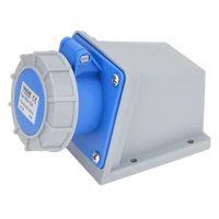 Tracon TICS-1132 Felületre szerelhető ipari csatlakozóaljzat 16A, 250V, 2P+E, 6h, IP67