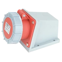 Tracon TICS-1142 Felületre szerelhető ipari csatlakozóaljzat 16A, 400V, 3P+E, 6h, IP67