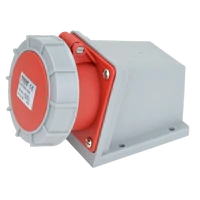 Tracon TICS-1152 Felületre szerelhető ipari csatlakozóaljzat 16A, 400V, 3P+N+E, 6h, IP67