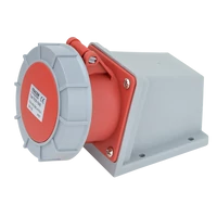 Tracon TICS-1242 Felületre szerelhető ipari csatlakozóaljzat 32A, 400V, 3P+E, 6h, IP67