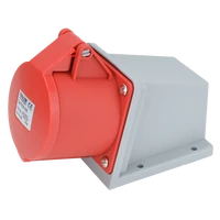 Tracon TICS-125 Felületre szerelhető ipari csatlakozóaljzat 32A, 400V, 3P+N+E, 6h, IP44