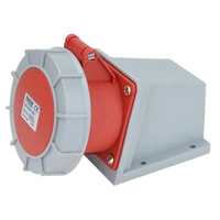 Tracon TICS-1252 Felületre szerelhető ipari csatlakozóaljzat 32A, 400V, 3P+N+E, 6h, IP67