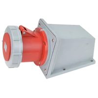 Tracon TICS-145 Felületre szerelhető ipari csatlakozóaljzat 125A, 400V, 3P+N+E, 6h, IP67