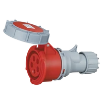 Tracon TICS-2152H Ipari csatlakozóaljzat, fokozott védelemmel 16A, 400V, 3P+N+E, 6h, IP67