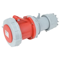 Tracon TICS-234 Ipari csatlakozóaljzat, fokozott védelemmel 63A, 400V, 3P+E, 6h, IP67