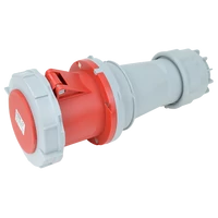 Tracon TICS-244 Ipari csatlakozóaljzat, fokozott védelemmel 125A, 400V, 3P+E, 6h, IP67