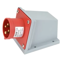 Tracon TICS-514 Felületre szerelhető ipari csatlakozó dugó 16A, 400V, 3P+E, 6h, IP44