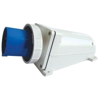 Tracon TICS-543 Felületre szerelhető ipari csatlakozó dugó 125A, 250V, 2P+E, 6h, IP67