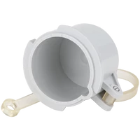 Tracon TICSCAP3234 Vízálló takarósapka csatlakozódugóhoz TICS-0232H..,TICS-0242H.. (32A,3P/4P) d=59mm, IP67