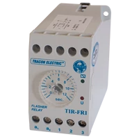 Tracon TIR-FR1 Ütemadó 250V AC, 0,5s / 0-12s, 5A/250V AC, 10A/24V AC/DC