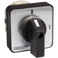Tracon TK-169/3 Kézikapcsoló, BE-KI 400V, 50Hz, 160A, 3P, 37kW, 88×88mm, 90°