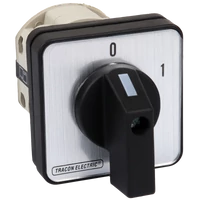 Tracon TK-326/3 Kézikapcsoló, BE-KI 400V, 50Hz, 32A, 3P, 11kW, 64×64mm, 60°