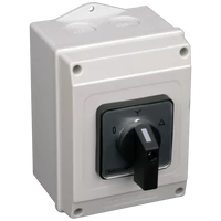Tracon TKM-25/CT65 Tokozott közvetlen Y-D motorkapcsoló 400V, 50Hz, 25A, 7,5kW, 48×48mm, IP65