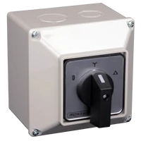 Tracon TKM-32/CT65 Tokozott közvetlen Y-D motorkapcsoló 400V, 50Hz, 32A, 11kW, 64×64mm, IP65