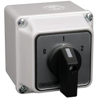 Tracon TKM-32/DT65 Tokozott Dahlander motorkapcsoló 400V, 50Hz, 32A, 11kW, 64×64mm, IP65