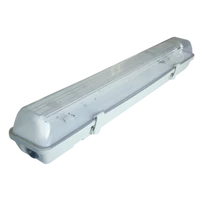 Tracon TLFV-136E Fénycsöves védett lámpatest elektronikus előtéttel 230V, 50Hz, T8, G13, 1×36 W, IP65, ABS/PC, A2,